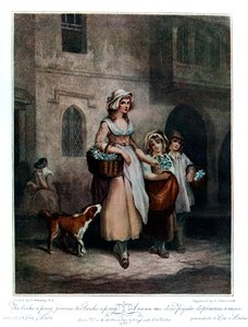 Due mazzi di primule a un penny, 1793, 1910 da Luigi Schiavonetti
