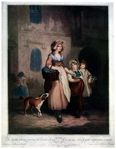 Due mazzi un penny, Primule, Due mazzi un penny, 1793, 1929 da Luigi Schiavonetti