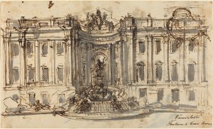 Proposta per la Fontana di Trevi