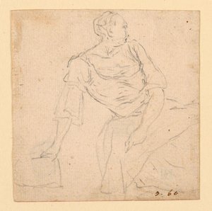 Donna seduta da Luigi Vanvitelli