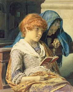 In chiesa, 1883 da Luigi da Rios