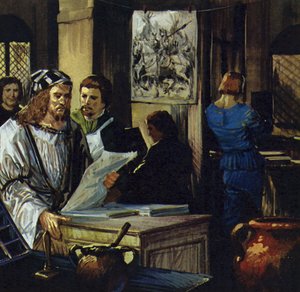 Durer si reca a Basilea e diventa xilografo (incisore su legno) (litografia a colori).