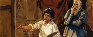 Quando Tiziano vide il talento del suo nuovo allievo, era deciso a sbarazzarsi di lui (litografia a colori) da Luis Arcas Brauner