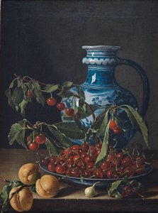 Natura morta con frutta e brocca da Luis Egidio Melendez