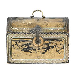 Scrigno a cupola da esportazione, periodo Edo, metà del XVII secolo da Luis Morocaua or Murakawa