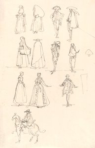 Costumi storici da Luis Paret y Alcazar