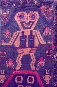 Tessuti, Cultura Paracas, Perù, 2015