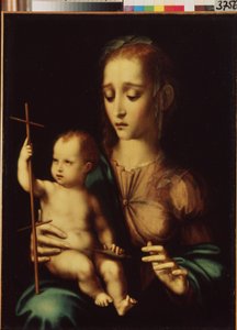 Madonna con bambino e conocchia da Luis de Morales