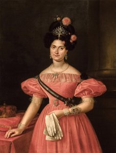 Ritratto di Maria Cristina delle Due Sicilie (1806-1878)