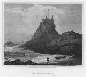 Castello di Holy Island da Luke (after) Clennell