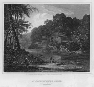 Le celle di San Costantino, vicino al castello di Corby, Cumberland
