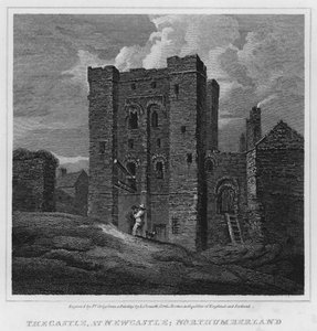 Il Castello, a Newcastle, Northumberland da Luke (after) Clennell