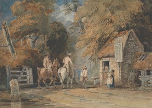 Casa del Pedaggio di Campagna da Luke Clennell