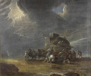 Il carro dei bagagli da Luke Clennell