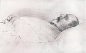 Sua Maestà Re Edoardo VII in morte, 1910 da Luke Fildes