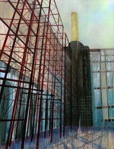 Work in Progress 15, 2016 (olio su tela)