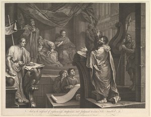Paolo davanti a Felice, 5 febbraio 1752 da Luke Sullivan
