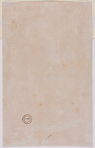 Piano architettonico verso, metà 1500