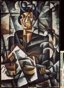 Donna con una chitarra