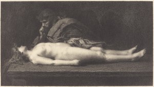 Levita di Efraim e sua moglie morta
