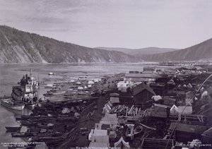 Dawson City in primavera da M.H. Craig