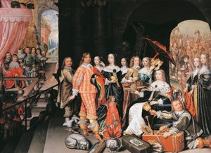 La famiglia del Grande Elettore Federico Guglielmo di Brandeburgo