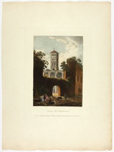 Arco di Pantani, lastra trentasette dalle Rovine di Roma da M. Dubourg