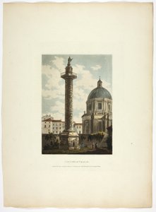 Colonna di Traiano, lastra ventuno dalle Rovine di Roma da M. Dubourg