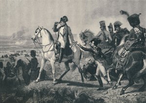 La battaglia di Wagram, 6 luglio 1809, 1896 da M. Haider