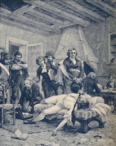 La morte di Pichegru, 1804 da M. Haider
