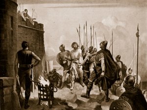 La resa del Castello di Bamborough da M. Mackinlay