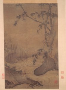 Bambù e anatre presso un ruscello, 1127-1279 da Ma Yüan