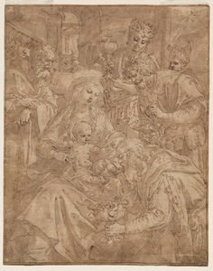 Adorazione dei Magi da Maarten de Vos