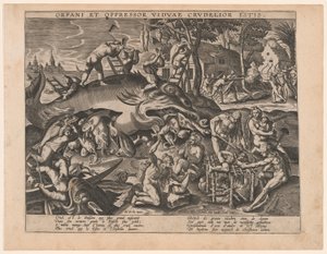 Il pesce grande mangia il piccolo da Maarten de Vos