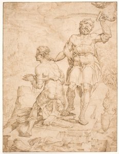Il sacrificio di Abramo da Maarten van Heemskerck