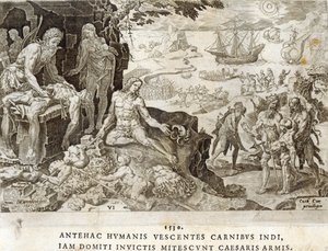 Campo di battaglia nel Nuovo Mondo nel 1530, tavola 6 da 
