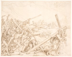 Fiat voluntas tua (sia fatta la tua volontà) da Maarten van Heemskerck