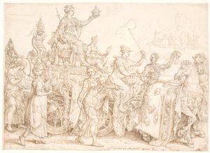 Carro Trionfale. Opulentia (ricchezza)