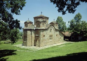 Chiesa del monastero di San Pantaleone, costruita c.1164 da Macedonian School