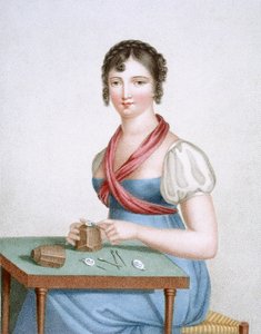 Il Tipografo, inciso da Augrand, c.1816