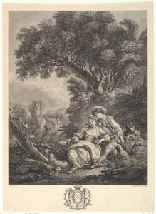 Pensano a quella pecora, fine XVIII secolo da Madame Jourdan