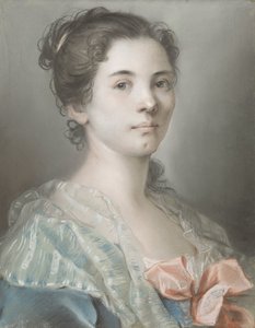 Ritratto di una giovane donna da Madeleine Françoise Basseporte