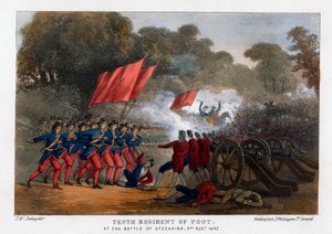 Decimo Reggimento di Fanteria, alla Battaglia di Steenkerque, 3 agosto 1692