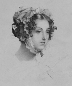 Donna con un cappellino, 1820 da Mademoiselle Formentin