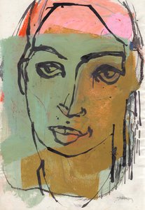 Sketchbook 25, 2025 (tempera, inchiostro su carta)