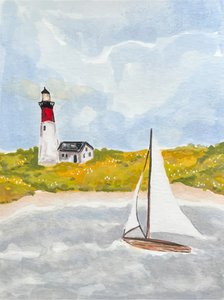 Barca a vela "Faro costiero"