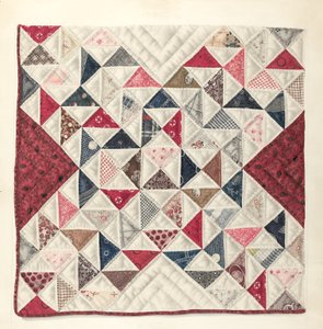 Trapunta patchwork da Mae A. Clarke