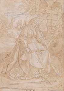 Santa Giustina, 1584 da Maerten Vos de