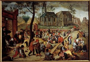 Giochi di bambini da Maerten van Cleve