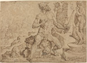 Simeone il Patriarca da Maerten van Heemskerck